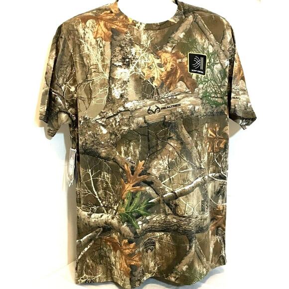 Realtree Edge Scent Control Tee Shirt T- Shirt. Size Men’s Large NEW - Picture 1 of 9